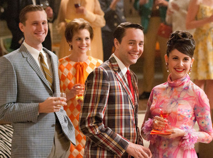 Aaron Stanton, Vincent Kartheiser, Alison Brie, Mad Men Aaron Stanton, Vincent Kartheiser, Alison Brie, Mad Men